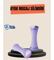 Kirpi Topu Ayak Masaj Aleti Nokta Terapisi Destekli