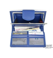 Hakiki Deri Cüzdan  İsme Özel Cüzdan  19,5x11  TM 870-5 Hediyelik Cüzdan (Siyah-Gri)
