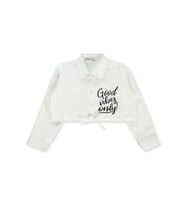 Civil Girls Kız Çocuk Gömlek 6-9 Yaş Beyaz (Beyaz)