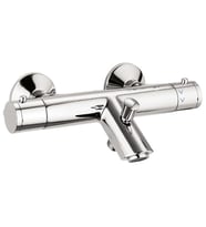 Stecell Termostatik Banyo Bataryası Musluğu Krom