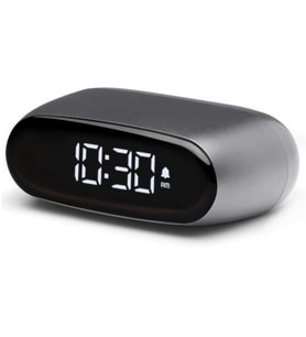 Lexon Minut Alarm Saat Metalik Gri