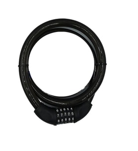 YM-747 120cm 20mm 5 Şifreli Siyah Motorsiklet Kilidi