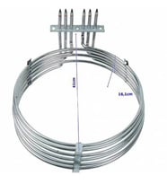 Sanayi Tipi Turbo Fırın Rezistansı Çap 41 (Metal)