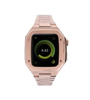 Watch 44Mm Metal Petek Kasalı Kordon - Gold