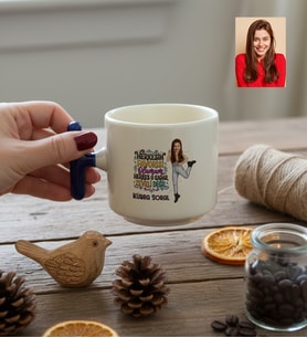 Kişiye Özel Karikatürlü Herkesin Favorisi Olamam T Kupa Doğum Günü Hediyesi
