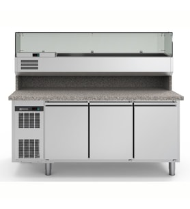 Electrolux Professional RCSH3D Endüstriyel Pizza Hazırlık Tezgahı-3kapı ,725190