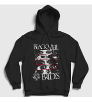 Presmono Unisex Siyah Eyes Black Veil Brides Kapüşonlu Sweatshirt 18839tt