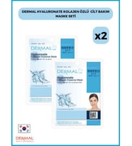 Dermal Hyaluronate Kolajen Özlü  Cilt Bakım Maske Seti