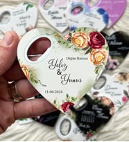 Kişiye Özel Magnet Düğün Nişan Nikah Söz Hatırası Misafir İçin Hediye