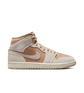 Air Jordan 1 Mid SE 'Hemp' Kadın Basketbol Ayakkabısı HV4269-200