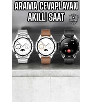 Akıllı Saat Titreşimli Amoled Ekran Uyku ve Sağlık Takibi Sesli Görüşme