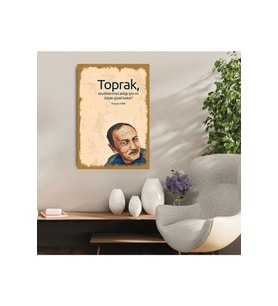 Ahşap Retro Mdf Poster , Komik Sözler , Duvar Yazıları , Manzara ,  Tarih , Edebiyat - Tbl0139