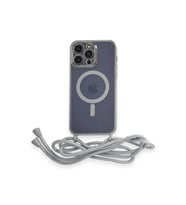 Durukar® iPhone 12 Pro Kılıf Divo Lazer Askılı Magsafe Kapak - Gümüş