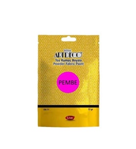 ARTDECO TOZ  KUMAŞ BOYASI 13 GR. PEMBE 1127