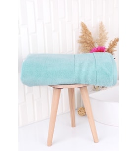 Microcotton %100 Pamuk Outlet 90x150 Ultra Soft Banyo Havlusu (Turkuaz)