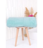 Microcotton %100 Pamuk Outlet 90x150 Ultra Soft Banyo Havlusu (Turkuaz)