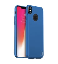 Buff iPhone X ile Uyumlu Slim Fit Kılıf Blue (Mavi)