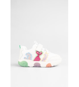 Vicco Number Beyaz Yeşil Çocuk Sneakers