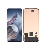 Xiaomi Mi 11 Ultra ile Uyumlu Oled Ekran Dokunmatik (Siyah)