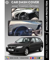 MAZDA 323 BJ HATCHBACK (1998-2003) Torpido Örtüsü Panel Koruma Torpido Koruma Tam Uyum UV Koruma
