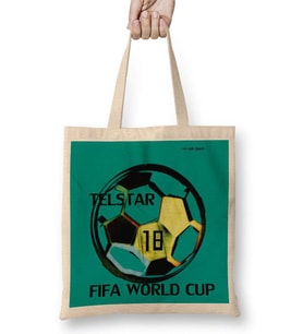 Telstar 18 Bez Çanta Uzun Saplı