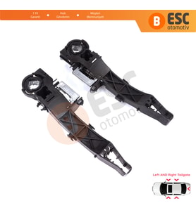 Renault Master 3 Nissan NV400 Opel Movano B İçin Sağ Sol Kapı veya Arka Bagaj Dış Açma Kolu Desteği