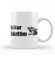 AfKur Güzelim Karadeniz Kupa Bardak Porselen