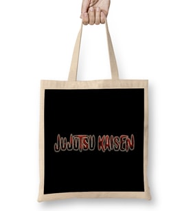 Anime And Manga Jujutsu Kaisen Bez Çanta Uzun Saplı