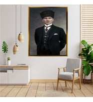 ÇERÇEVELİ ATATÜRK TABLO S281