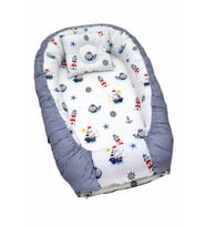 Berababy Babynest Çapalı Model Bebek Yuvası (Mavi)