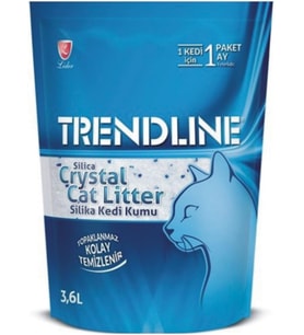 Silica Crystal Cat Litter, 3,6 Litre, Kokusuz Kedi Kumu