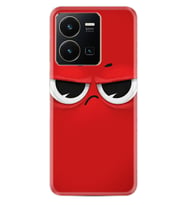 Vivo Y22 Kılıf Resimli Desenli Silikon Platinium Series Red 1829