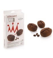 Silikomart Caffè 110 – Tristan Rousselot Tasarımı 3D Kahve Çekirdeği Kalıbı