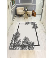 Modern Desenli Dijital Baskı Kaymaz Taban Halı H0207
