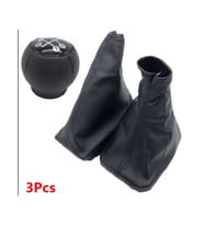 Opel Corsa C - Combo C Uyumlu Vites Körüğü+El Freni Körüğü+Vites Topuzu 3'lü Set (Siyah)
