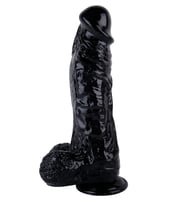 30,5cm Siyah Realistik Dildo