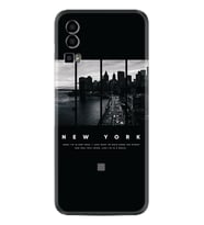 General Mobile Gm 23 Kılıf Silikon Desen Özel Seri New York 1612