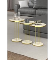 Zigon Sehpa Terra Gold Krem
