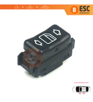 Mercedes W124 A124 C124 S124 W126 C126 W463 W201 190 A1248204610 İçin Sol Kapı Cam Açma Düğmesi
