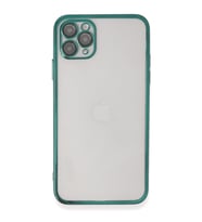 Iphone 11 Pro Kılıf Razer Lensli Silikon - Yeşil