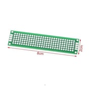 Delikli Plaket 2x8cm Pertinaks
