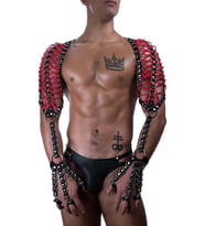 Mulvxbrf Brf02 Erkek  Kol Ve Omuz Lastik Harness - Brfm182 (Mulvix)
