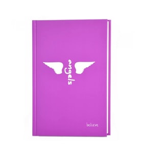 DEFFTER ANGELS/ BELİEVE SERT KAPAK A5 ÇİZGİSİZ DEFTER 96 YP