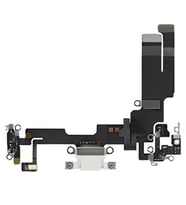 iPhone 14 Şarj Soketi Kulaklık Soketi Full BEYAZ