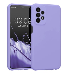 Samsung Galaxy A23 4g Kılıf First Silikon - Lila