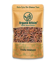 Organik Bitkim Yıldız Anason İri Taneli 100 gr
