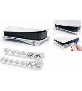 PS5 FAT CD Stand Yükseltici Yatay Konsol Standı Soğutma Destekli Dayanıklı PS5 FAT CD Uyumlu
