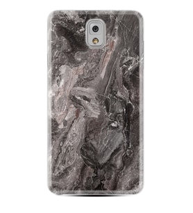 Samsung Note 3 4 5 8 9 20 Ultra 10 Lite Kılıf Desenli Silikon Gri Mermer 1376