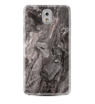 Samsung Note 3 4 5 8 9 20 Ultra 10 Lite Kılıf Desenli Silikon Gri Mermer 1376