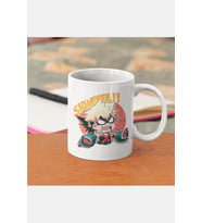 My Hero Academia Bakugou Shineee! Kupa Bardak (Beyaz)